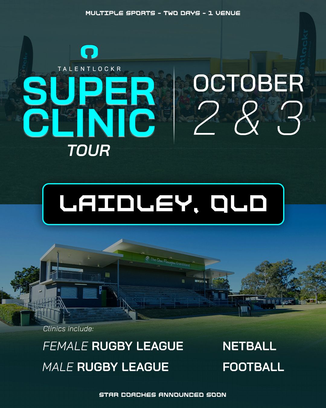 Laidley Super Clinic - Rugby League (Boys & Girls)